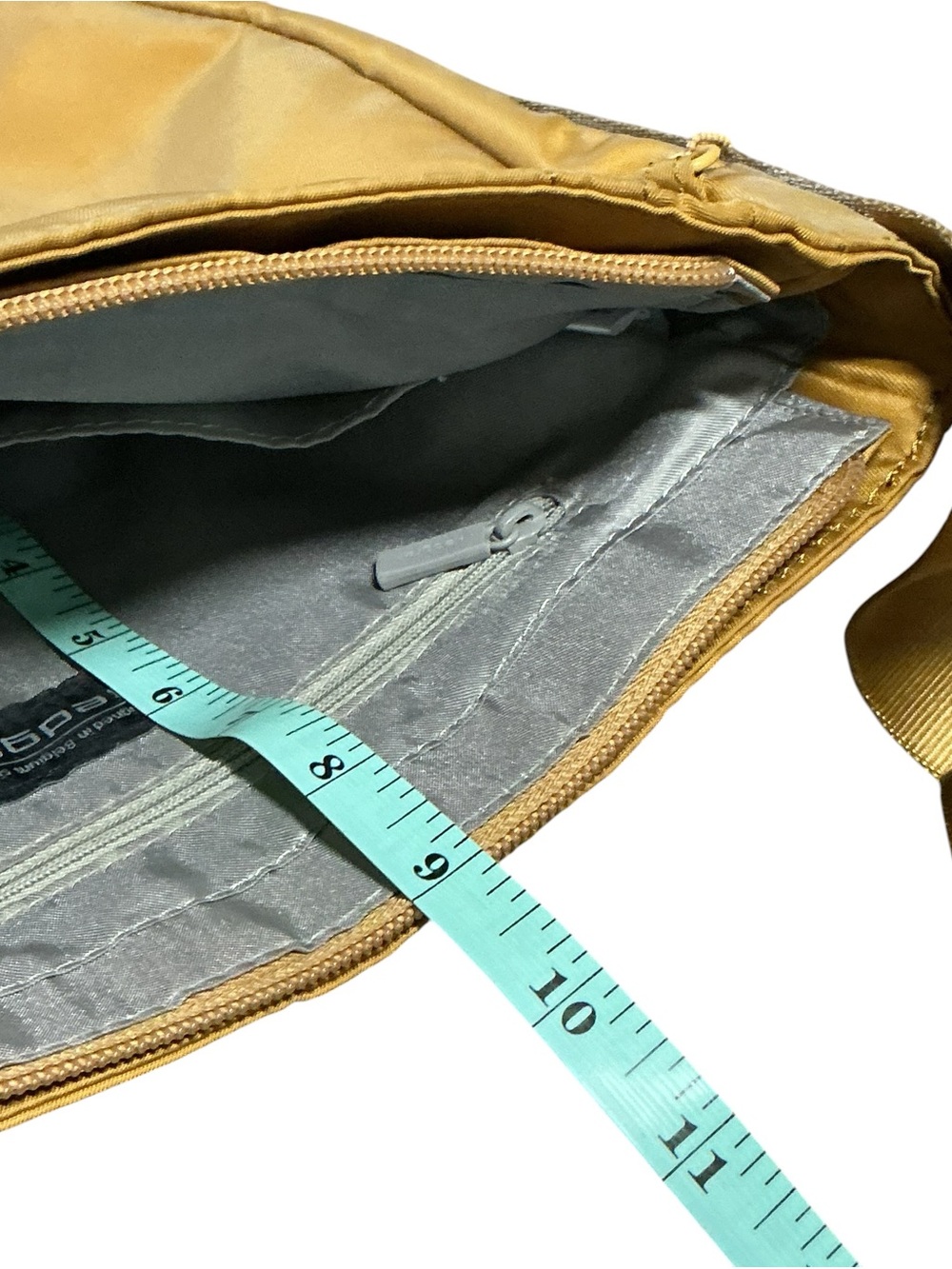 Hedgren Mustard Crossbody Bag - Sleek Everyday Bag - Picture 13 of 14